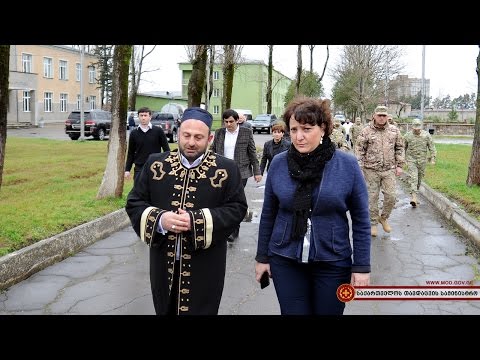 III ქვეით ბრიგადაში მუსლიმი სამხედროებისთვის სამლოცველო გაიხსნა